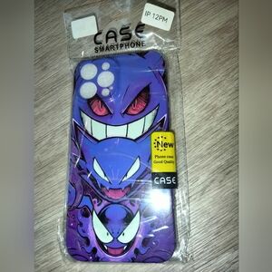 Pokemon Gangar Evolutions iPhone 12 Pro Max Phone Case NWT